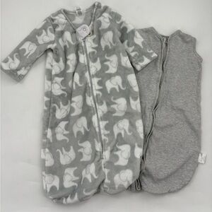 2pk - Gray baby Sleep Sack